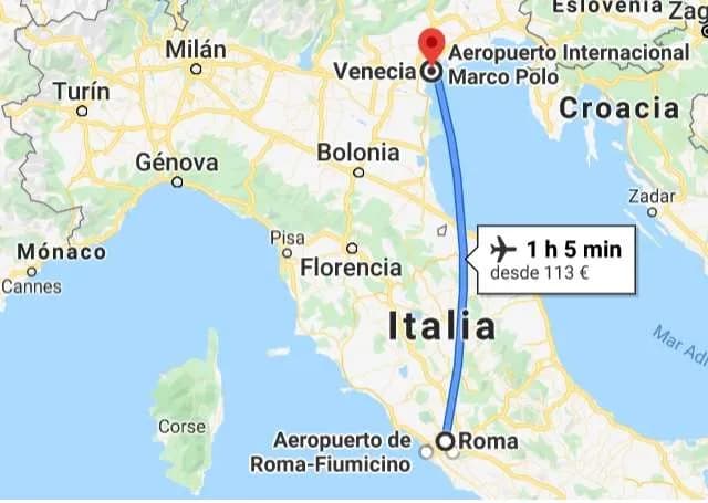 Cuánto se tarda de Roma a Venecia en tren: lo que necesitas saber