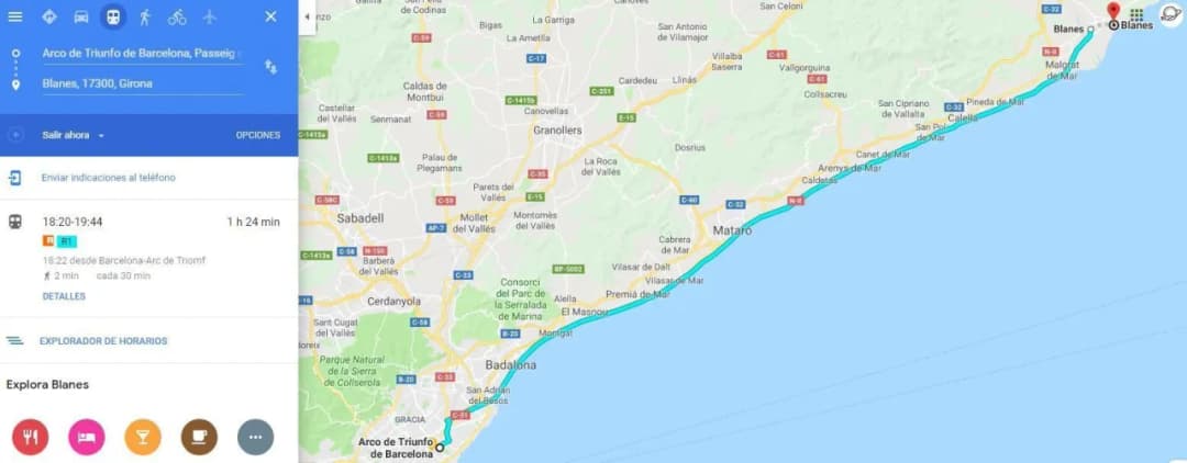 Cómo llegar a Malgrat de Mar en tren: horarios y consejos útiles